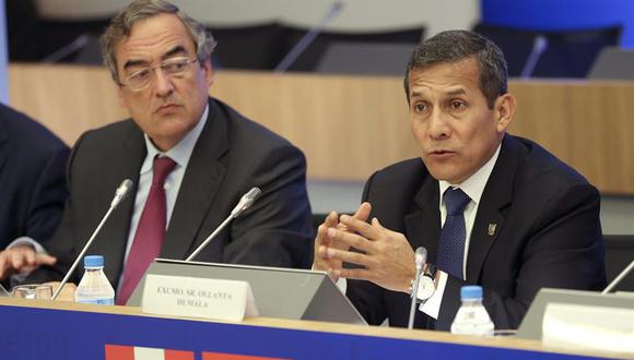 Ollanta Humala invita a pequeñas y medianas empresas españolas a invertir en el Perú