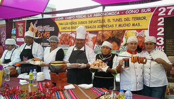 Instituciones se unen para organizar feria en La Agronómica por fiestas de Tacna
