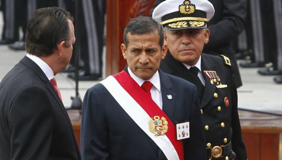 Ollanta Humala exhorta al Congreso a dar facultades a Pedro Cateriano