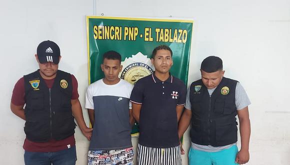 Según la Policía Nacional del Perú (PNP), Yeuner Oliveida Porras Lupu y Damian Schneider López Luna habrían estado planificando el asalto a un repartidor de abarrotes