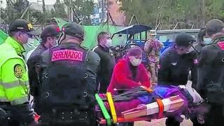 Anciana de 73 años cae del cuarto piso de una vivienda en Huancayo y vive de milagro