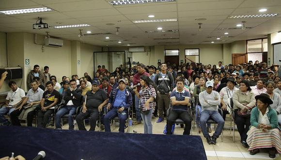 Cono Este reclama promesas de campaña ante Gobierno regional de Ayacucho