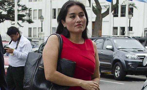 Congresista Marita Herrera es implicada en presunto tráfico de influencias