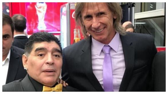 ​Diego Maradona: "Ricardo Gareca tiene la personalidad para dirigir a la selección argentina"