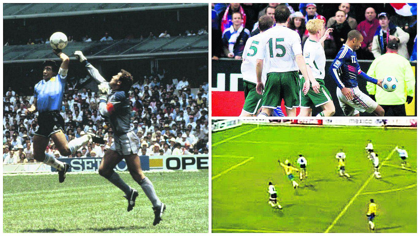 Raúl Ruidíaz, la mano de Dios y otros goles de escándalo (VIDEO)