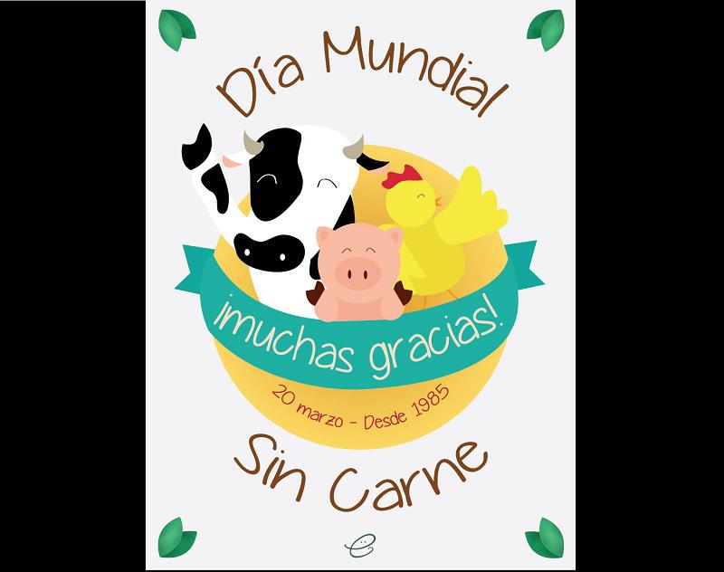 ​Organizan actividades por el Día Mundial sin carne