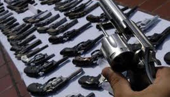 Más de 200 mil armas de fuego no están registradas en mercado peruano