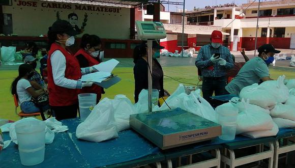 Municipalidad de El Porvenir entregó más de 14 mil canastas