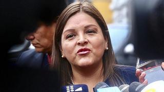 Karina Beteta envía mensaje a gobernadores regionales tras revelación de pago a consorcio