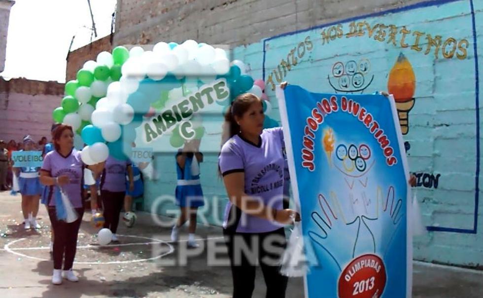 Internas de penal participan en juegos deportivos