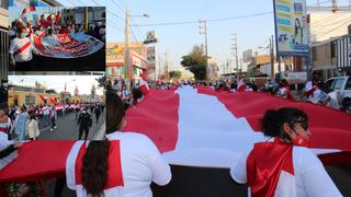 Cientos se reúnen en “Gran marcha por la vacancia de Pedro Castillo” en la región Ica