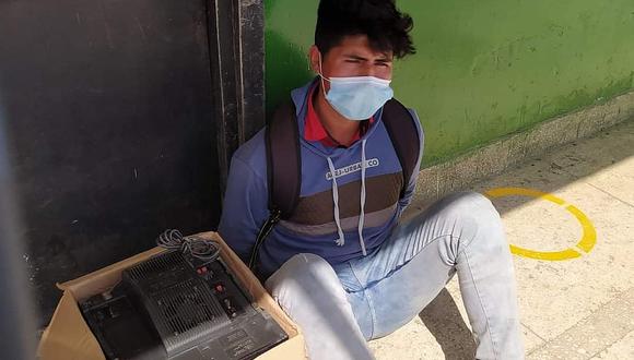 ​Detienen a sujeto con 6 kilos de droga en el terminal terrestre de Arequipa