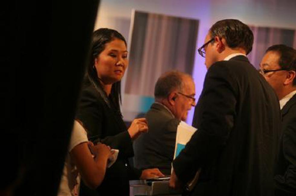 El debate presidencial en imágenes