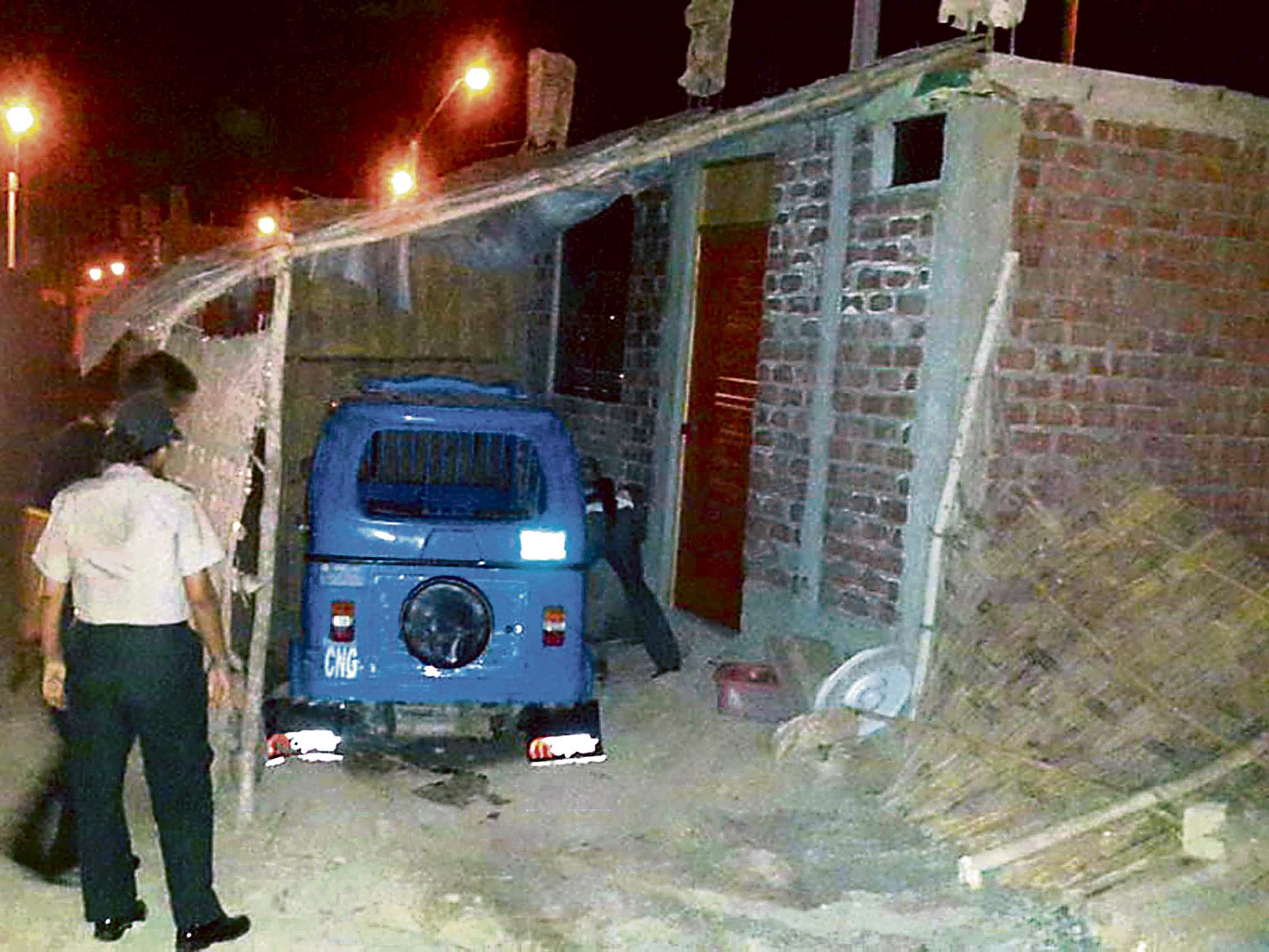 Ladrón dispara a policía que cuidaba camión de gaseosas