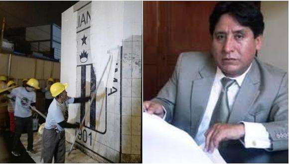 El Aposento Alto: "Pintamos de blanco los símbolos de Alianza Lima como señal de paz"