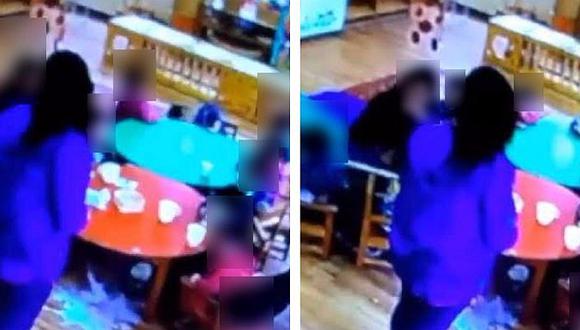 Facebook: madre descubrió que niñera le pasaba el trapeador por la cara a su hijo de 2 años (VIDEO)