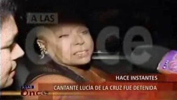 Lucía de la Cruz: "Pero ella es la que falsificó"