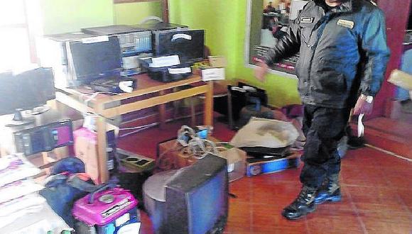 Puno: ladrones dejan sin computadoras a niños de la Institución Educativa de Ichu