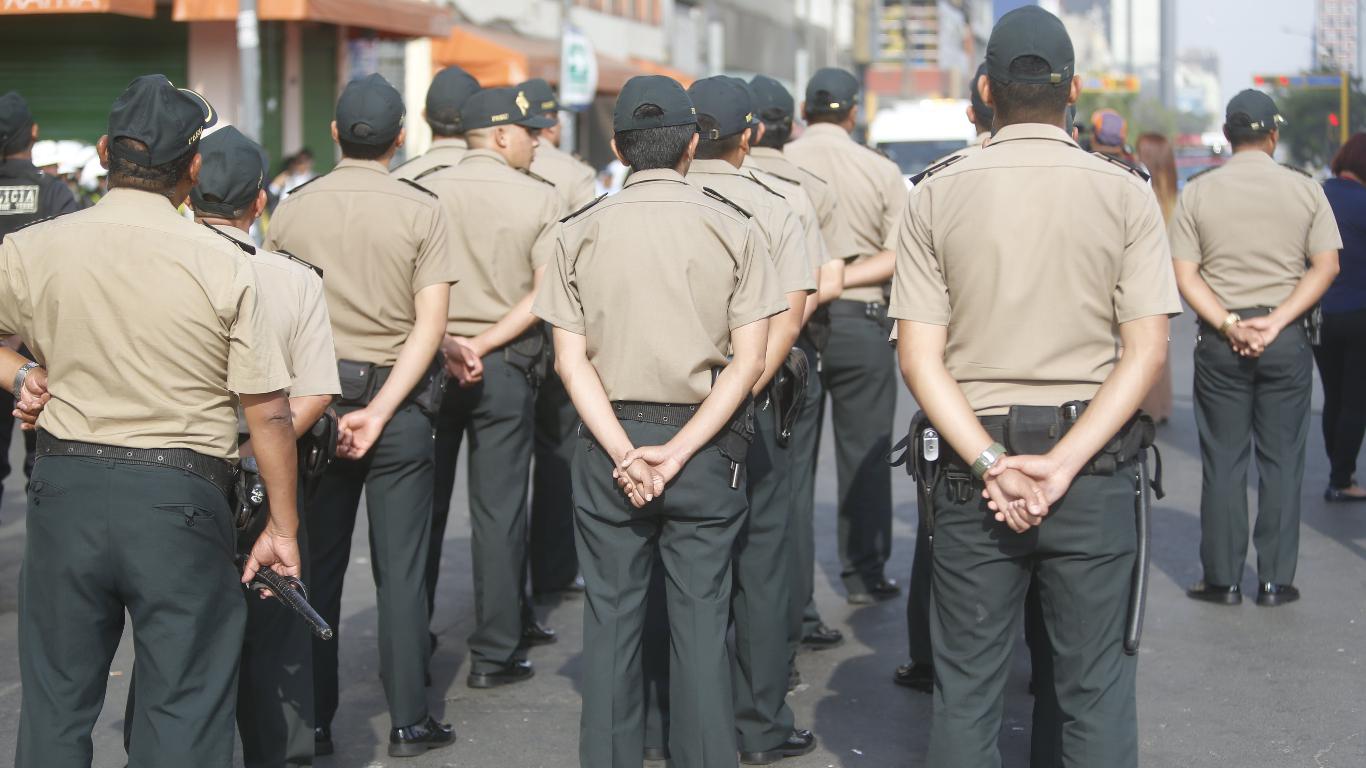 Altos mandos de PNP investigados por presuntas compras sobrevaloradas. (Foto: Mario Zapata)