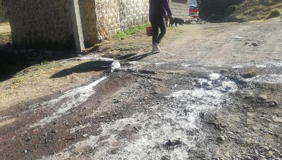 ​Chincha: Helada golpea al distrito de San Pedro de Huacarpana