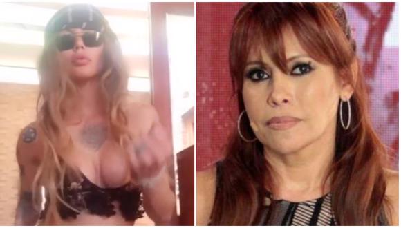 Angie Jibaja vuelve a amenazar a Magaly Medina con video comprometedor. (Foto: Instagram)