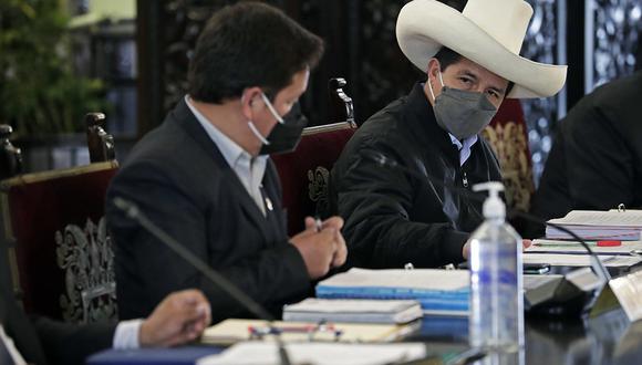 Guido Bellido pidió que Perú Libre exija la renuncia de Óscar Maúrtua. (Foto: Presidencia Perú)