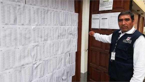 Más de 18 mil miembros de mesa para Referéndum Nacional 2018 