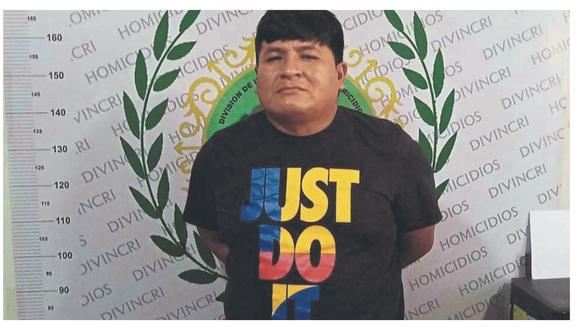 Carlos Baldera Farroñán acudió a la Divincri para declarar respecto al caso, siendo detenido por tener una requisitoria de un Juzgado en Lima.