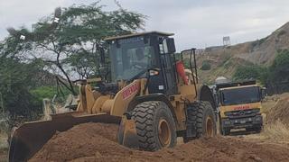 Tumbes: Empiezan trabajos de descolmatación de quebrada en distrito de Canoas de Punta Sal