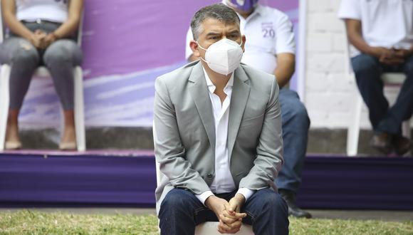Julio Guzmán es el candidato presidencial del Partido Morado para las Elecciones 2021. (Foto: GEC)