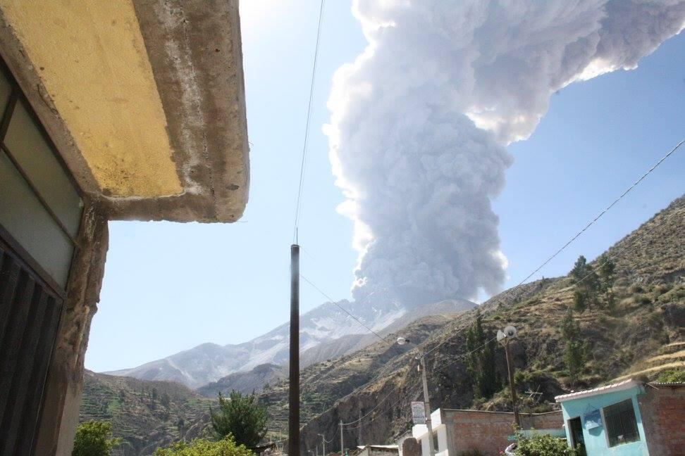 Moquegua: Mira las fotos que dejó la fuerte explosión del volcán Ubinas