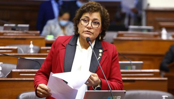 Silvia Monteza (AP) asegura que el presente Parlamento gasta menos que los Congresos anteriores.