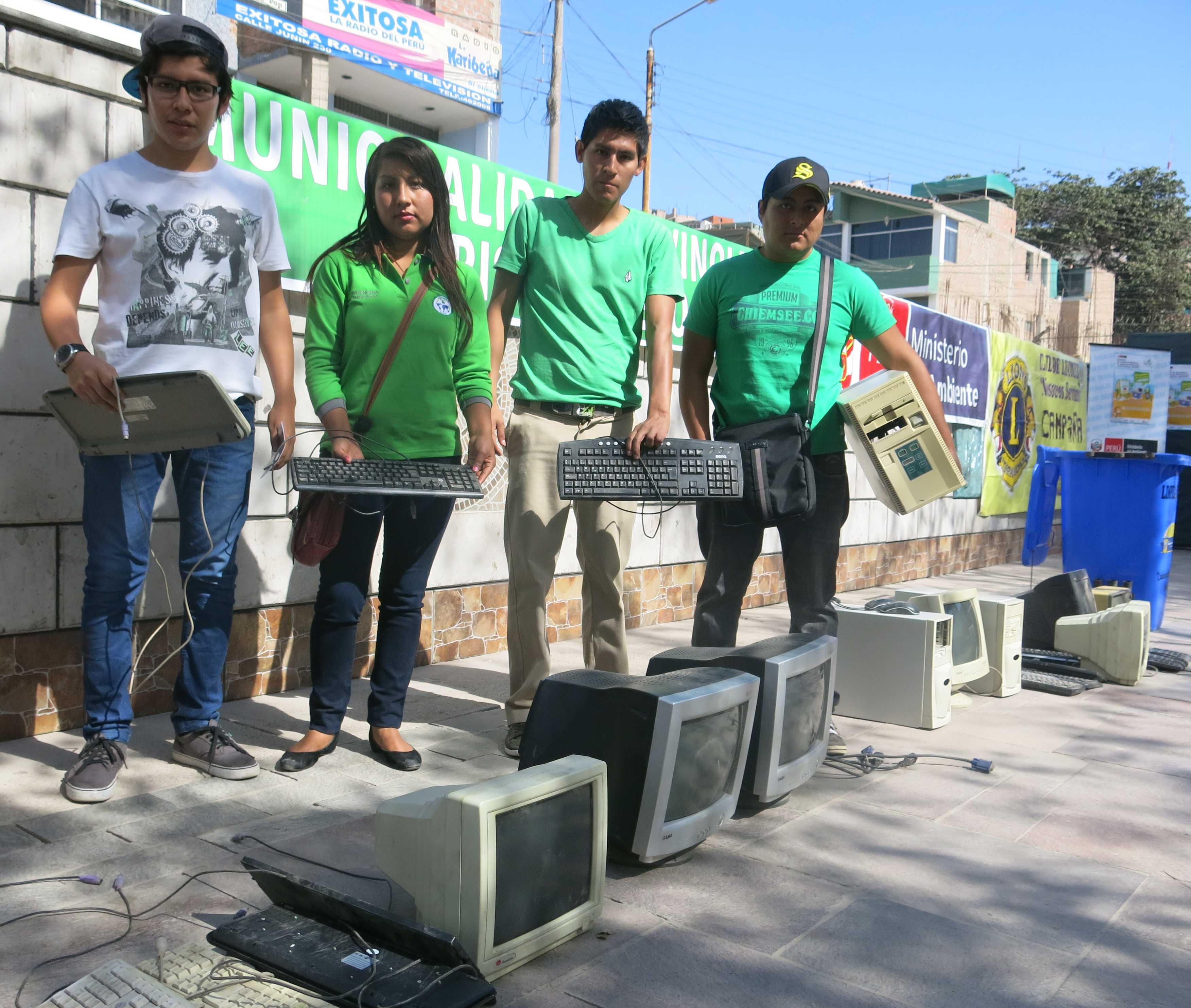 Recolectan aparatos eléctricos en desuso