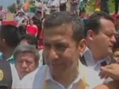 Humala viaja a Caballococha llevando apoyo social