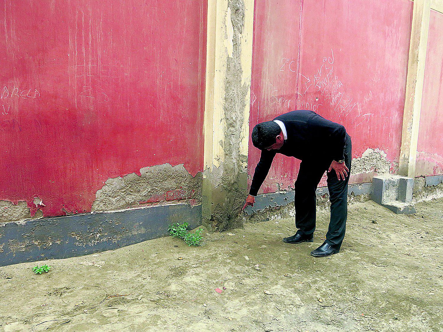 Reportan que 65 colegios de la provincia se encuentran en riesgo alto o muy alto