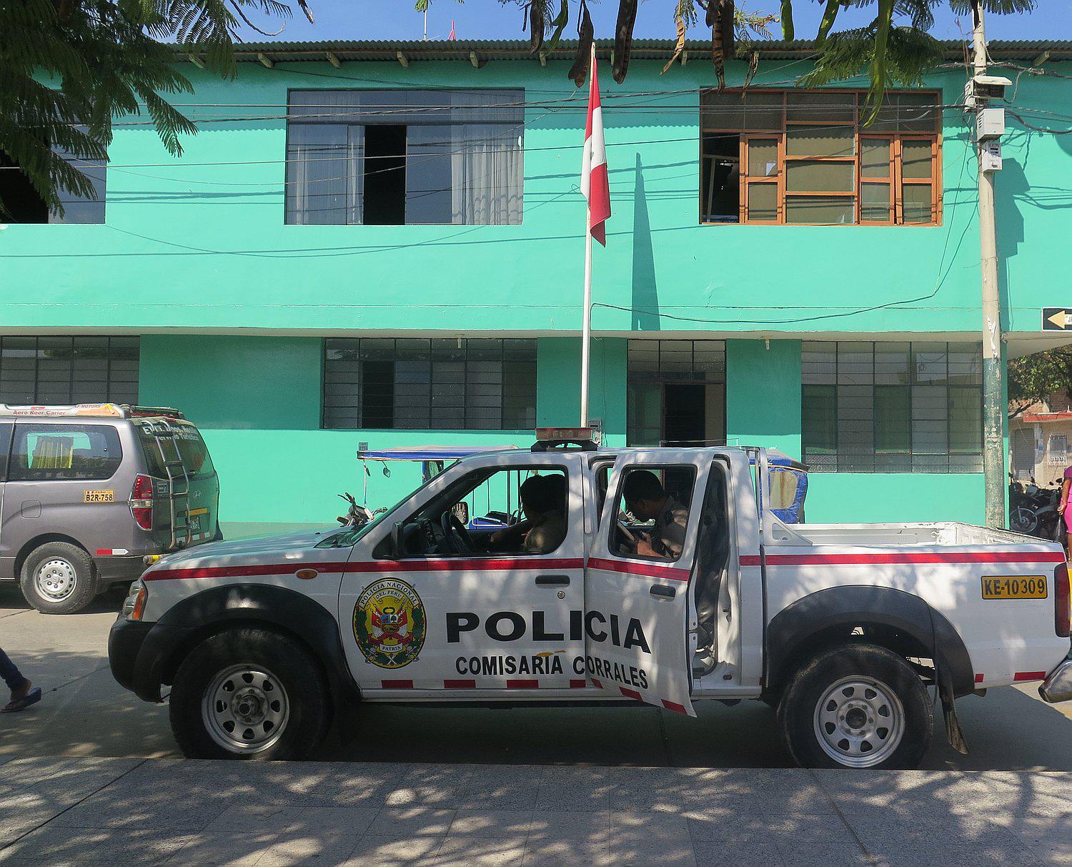 Cuatro heridos en un múltiple choque en el distrito de Corrales