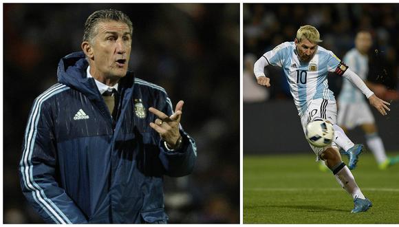 Perú vs Argentina: ¿Edgardo Bauza no descarta a Lionel Messi?