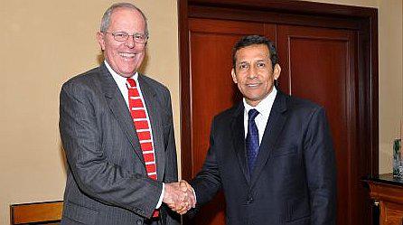 PPK y Ollanta Humala se reúnen hoy para transferencia