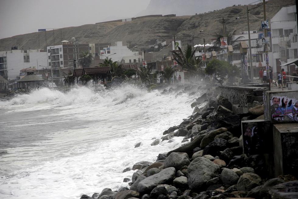 Los estragos del oleaje anómalo en todo el país