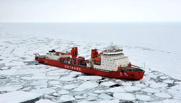 Helicóptero chino rescatará a rusos atrapados en la Antártida