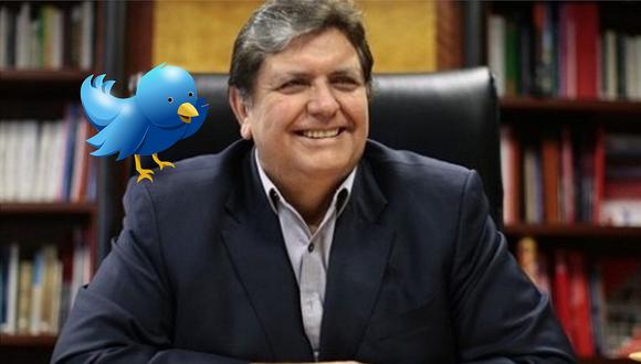 Alan García dejó mensaje en Twitter por Año Nuevo: "El Apra nunca muere"  