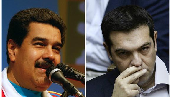 Nicolás Maduro se solidariza con Alexis Tsipras y alienta a Grecia a romper con el FMI