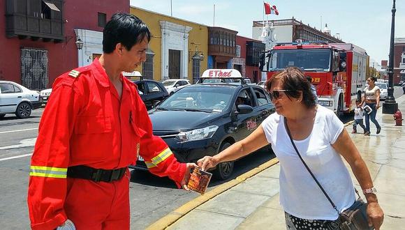 Trujillo: Bomberos inician colecta nacional (VÍDEO) 