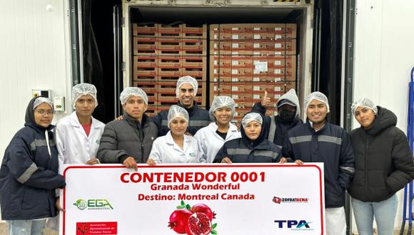 Planta EGA AGROINDUSTRIAL SAC., usuaria industrial de la Zofratacna, ha realizado su primera exportación. (Foto: Difusión)