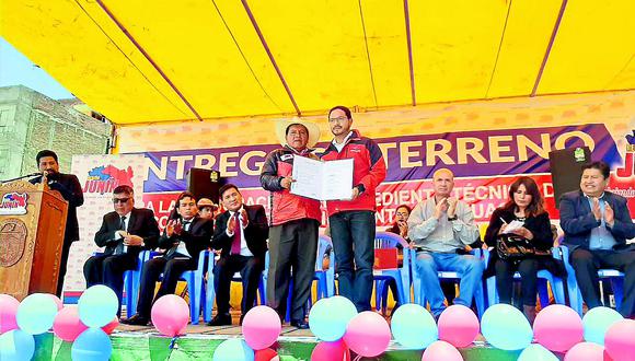 Entregan terreno para estudios de preinversión del Colegio de Alto Rendimiento 