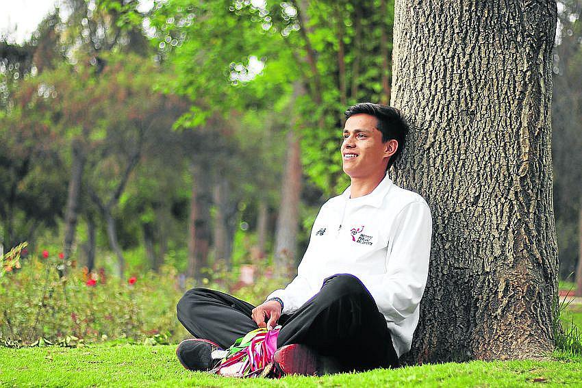 Con tres años de práctica fue seleccionado por el IPD