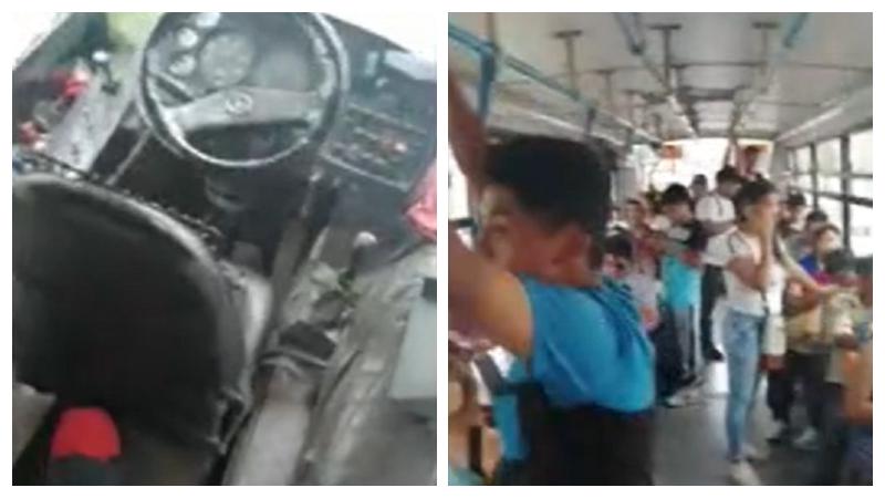 Chofer: (Foto: Captura Panamericana Televisión)