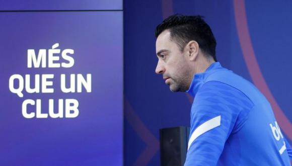 Xavi Hernández comentó sobre la situación del plantel de Barcelona. (Foto: EFE)