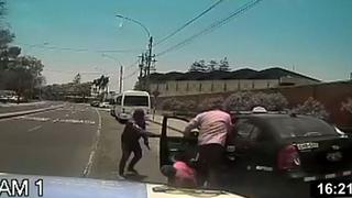 La Molina: detienen a sujeto que robó auto a taxista en otro asalto (VIDEO)