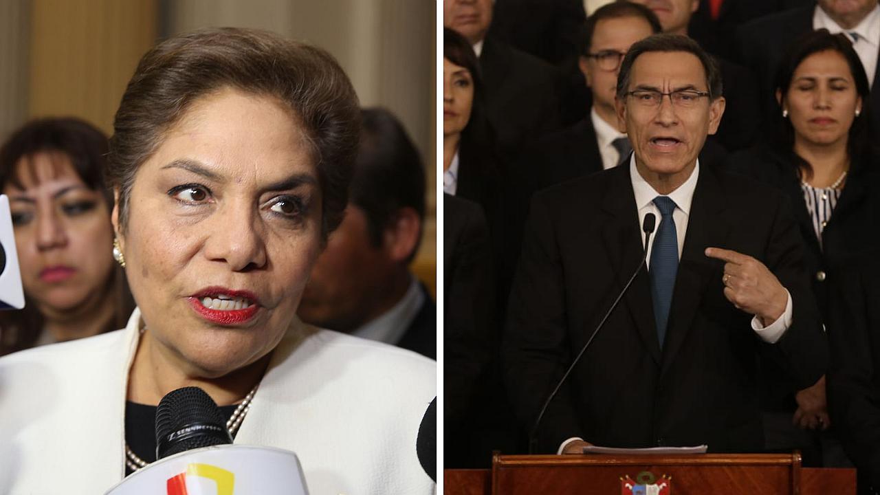 Luz Salgado sobre cuestión de confianza: "Nosotros estamos cumpliendo con nuestro deber congresal"